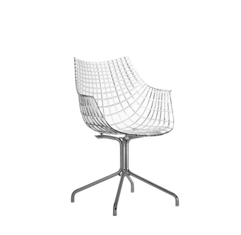 Meridiana Chair Four Star Base Driade 